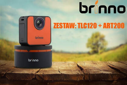 Brinno Kamera Poklatkowa TLC120 i Platforma ART200